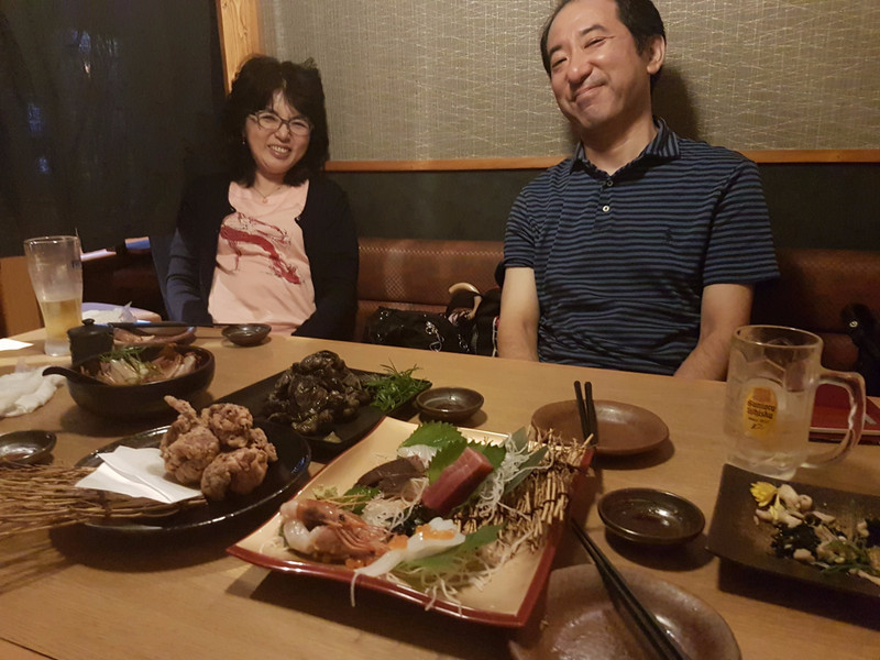 Dinner with M/M Nagai
