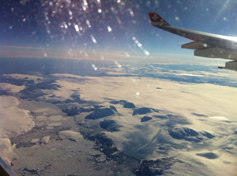 Over Greenland