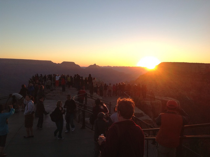 Sunrise im Grand Canyon