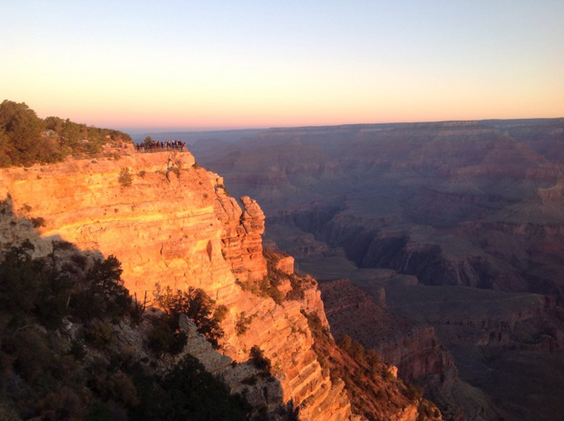 Sunrise im Grand Canyon