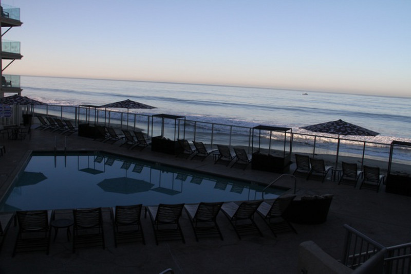 Pool of our Hotel in Carlsbad