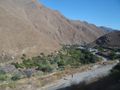 Aussicht waehrend der Busfahrt Richtung Huaraz