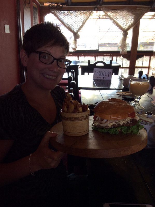 Stacey&#39;s alpaca burger 