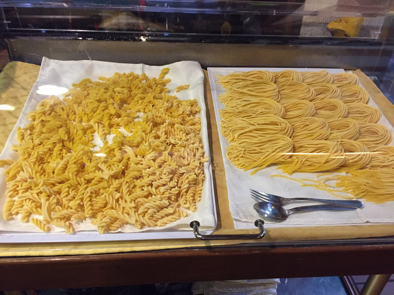 Last meal in Venezia - homemade pasta