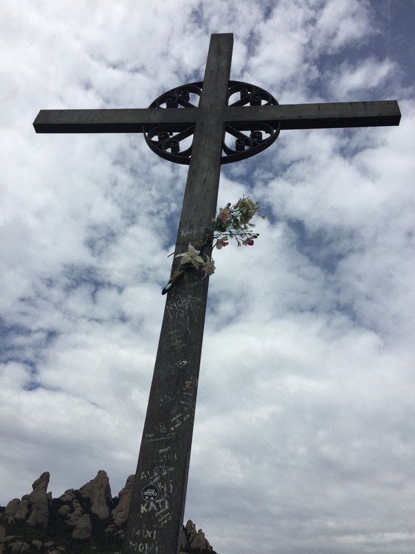 Here it is - St Michael's cross