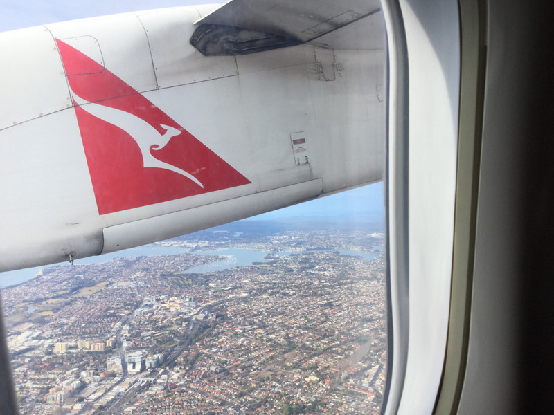 Leaving Sydney - last leg of the trip