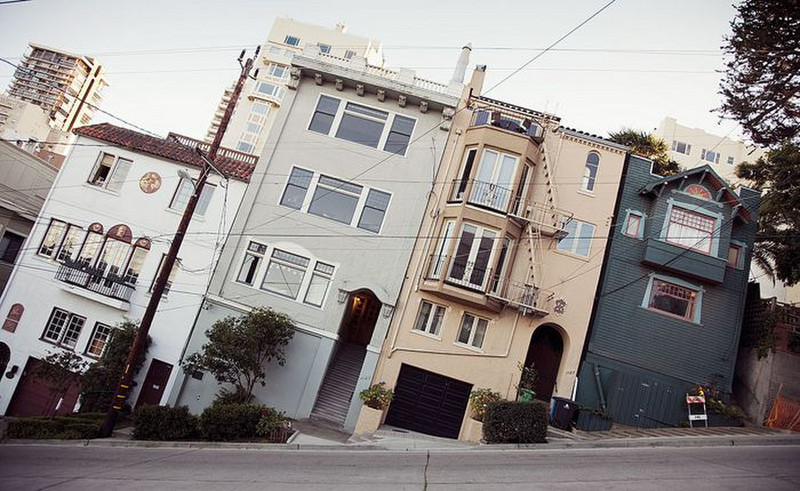 San Francisco crooked houses2