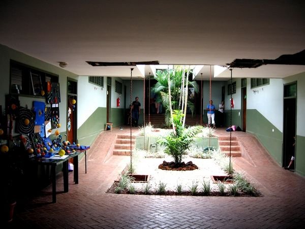 School Courtyard