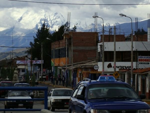 Huaraz et la Cordillère