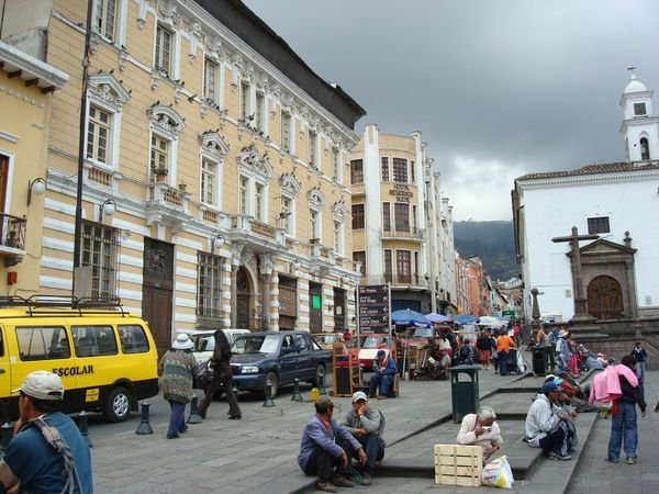 Au centre de Quito, quelques mètres au sud de la photo précédente!