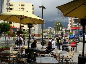 Café du "New town" de Quito