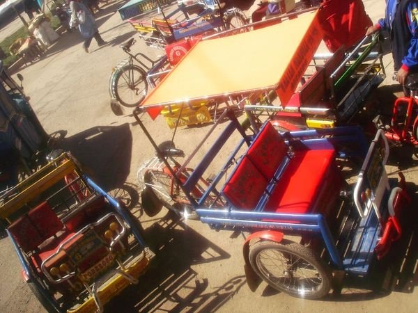 Vélo-taxi à Juliaca
