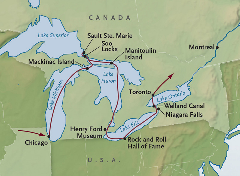 Great Lakes closeup