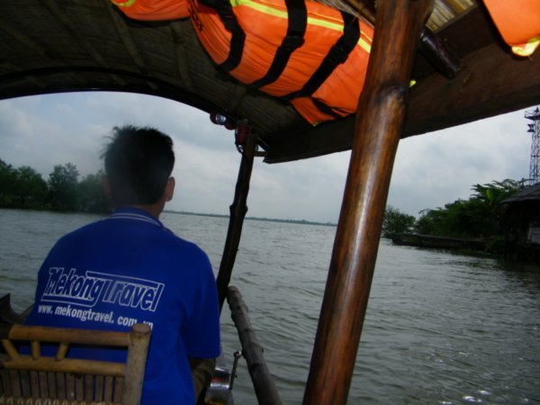A boat of Mekong Travels!