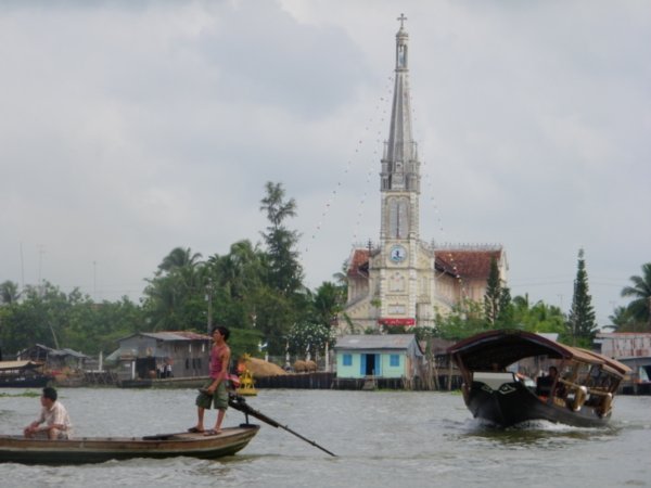 A French Cathedral in Mekong?