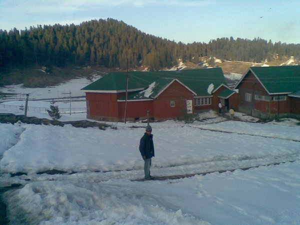 At Nedous in Gulmarg