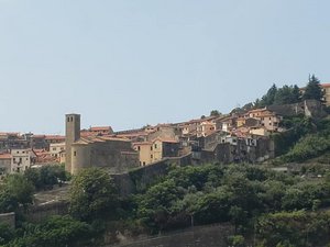 Vielle Ville Ventimiglia - (as seen from the road)