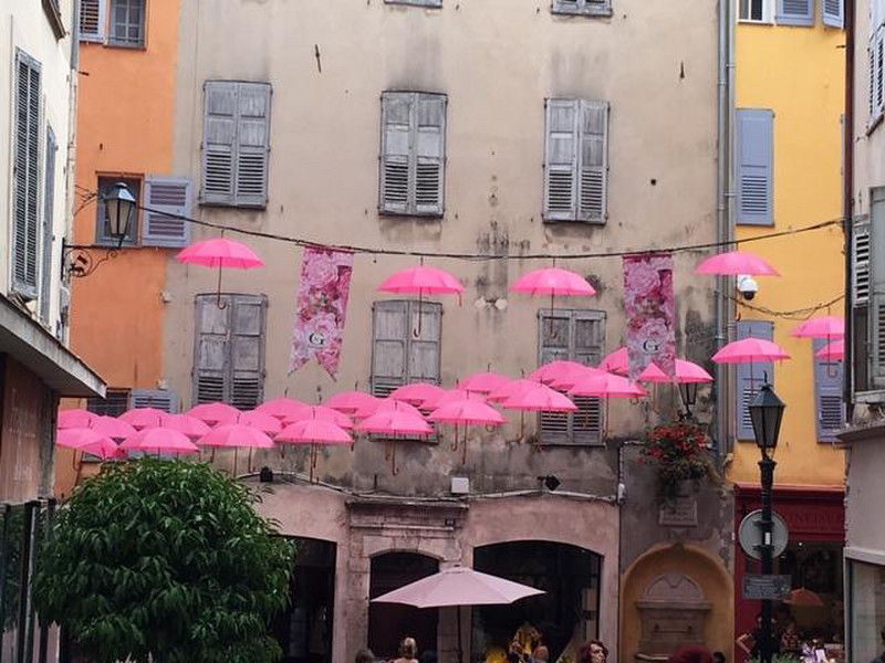 More umbrellas