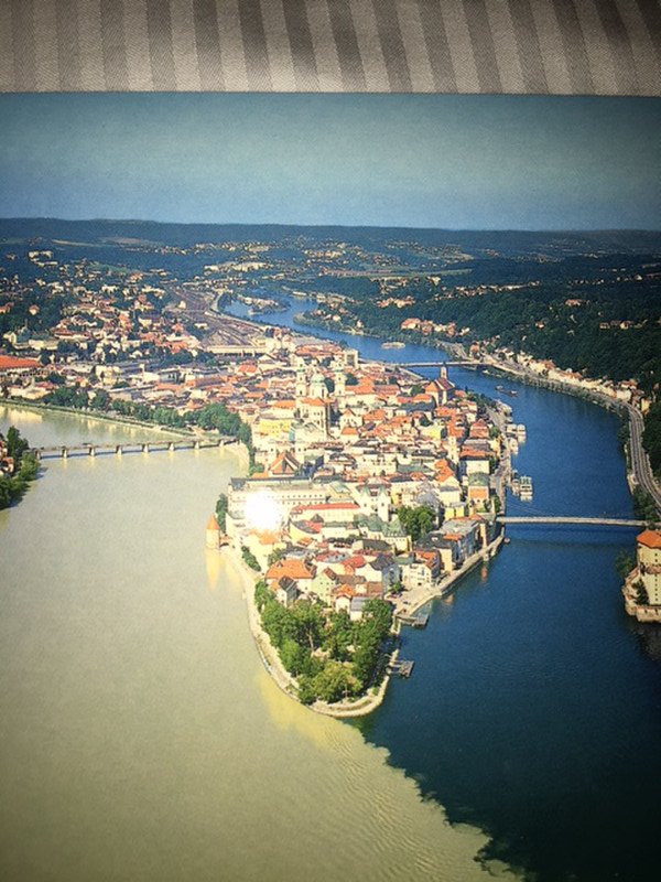 Passau from above