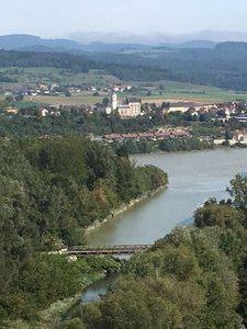 View of the Danube from the Abbey