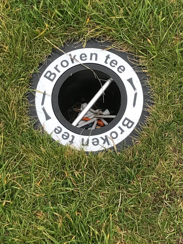 Perfect for broken tees 