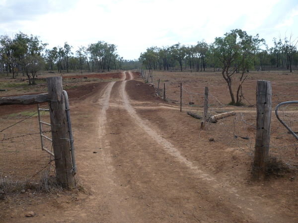 paisaje del outback en queensland