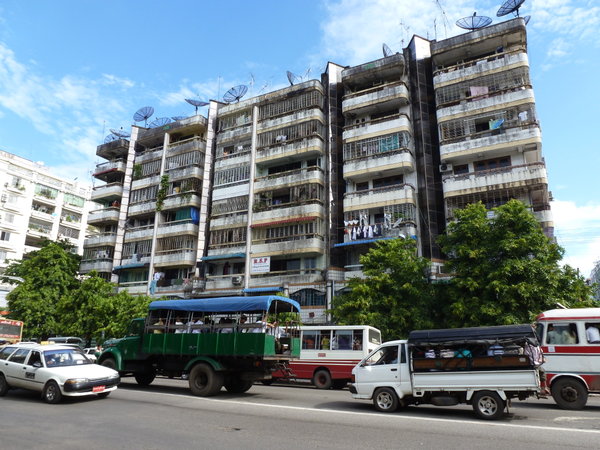 Building in Yangon