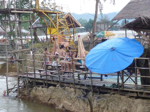 Bars at the Mekong River