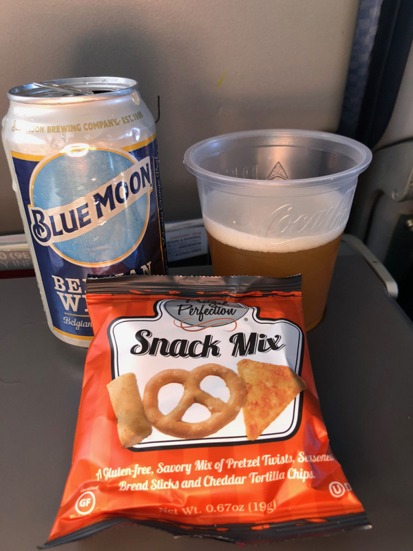 Dinner on the Plane