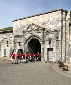 Parade via the Citadel Gate