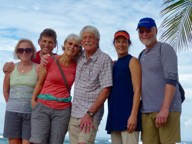 Our Gang on the beach in San Juan Puerto Rico