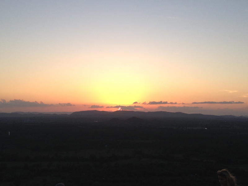 Sunset from Pidurangala Rock