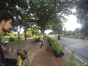 Cycling in Ayutthaya