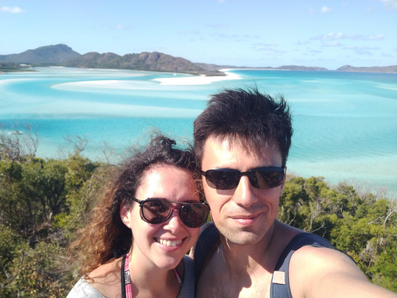Whitehaven Beach from Hill Inlet viewpoint