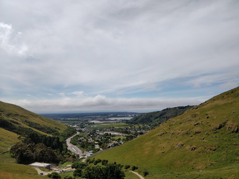 View from Mount Cavendish (Christchurch city side)