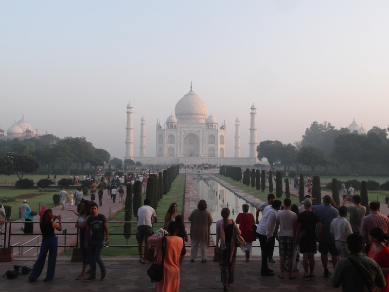 Taj Mahal Front Sunrise 1