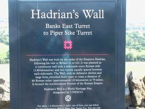 Day 72 Scotland, Hadrian's Wall