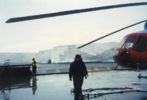 Antarctica Day 7 Return by Helicopter