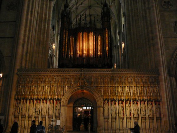 Leading into the Choir at the Minster