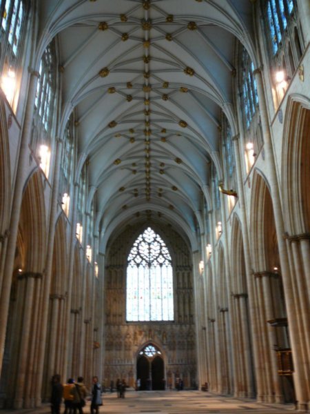 The main "hall" at the Minster