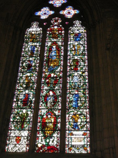 More stained glass in the Minster