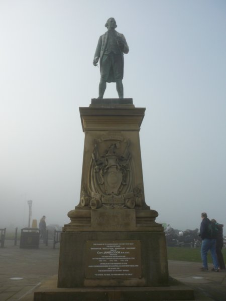 The Monument to Captain Cook in Whitby