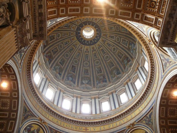 Michelangelo's Dome at St Peter's Basilica