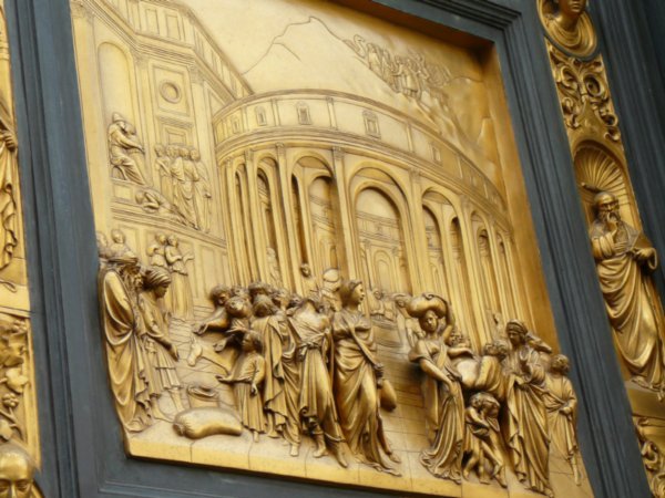 One of the panels of Ghilberti's Gates