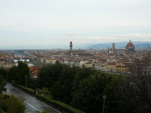 View of Brunelleschi's Dome from Piazza Michelangelo