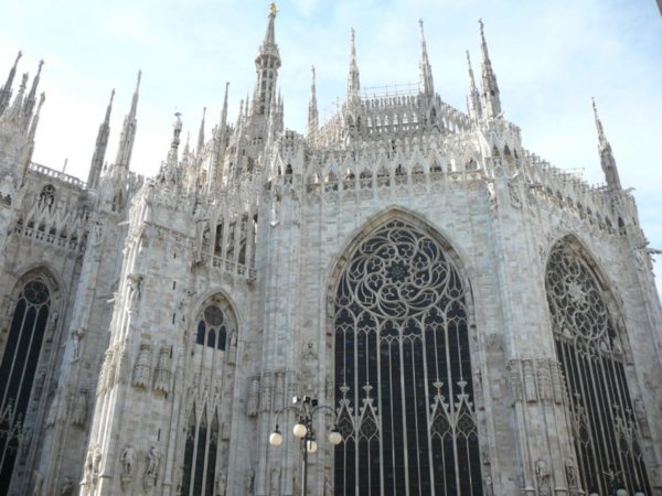 Milan Cathedral - a side view | Photo