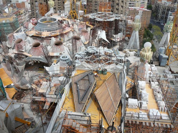 Sagrada Familia - A Construction Site
