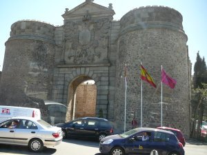 Puerta de Bisagra (New Bisagra Gate) in Toledo