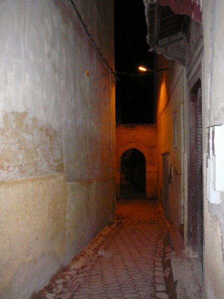 Inside the medina walls in Fes