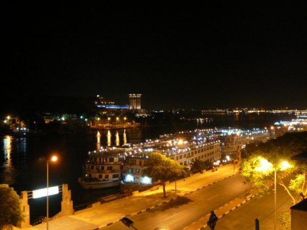View from our hotel in Aswan
